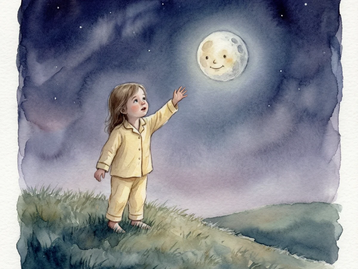 Lucy and the Little Moon — illustration 2